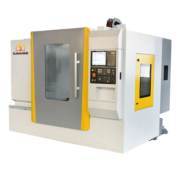 CNC vertical lathe for processing brake pads