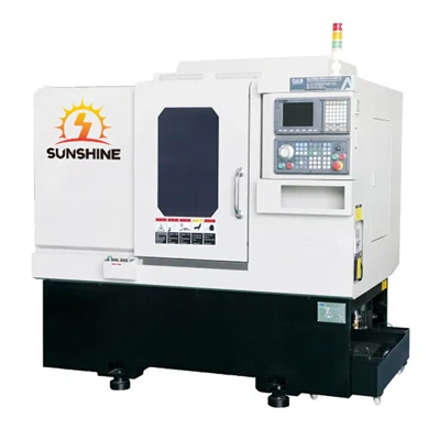 Прецизен наклонен CNC струг